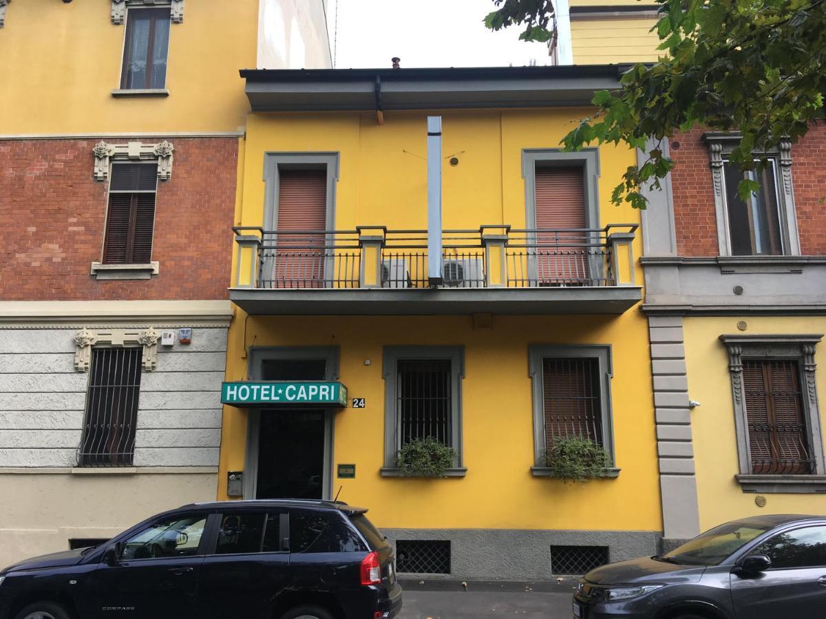 Hotel Capri Milaan Buitenkant foto